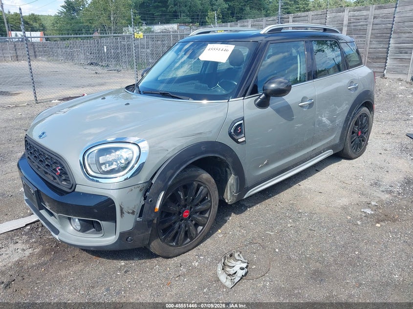 2017 Mini Countryman VIN WMZYT5C36H3E18816 IAAI salvage auction — SIDE, Salvage (Massachusetts), sold $2,750 on 2026-07-31 (photo 2)