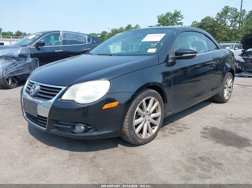 2010 Volkswagen Eos VIN WVWBA7AH8AV010105 IAAI salvage auction — REAR END, Mv-907A (New York), sold $400 on 2026-08-04 (photo 2)