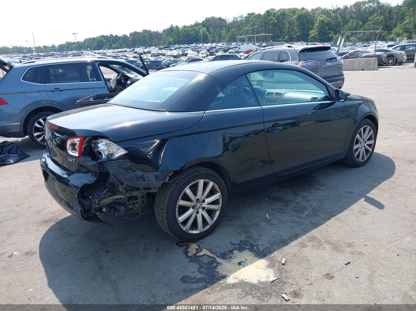 2010 Volkswagen Eos VIN WVWBA7AH8AV010105 IAAI salvage auction — REAR END, Mv-907A (New York), sold $400 on 2026-08-04 (photo 4)