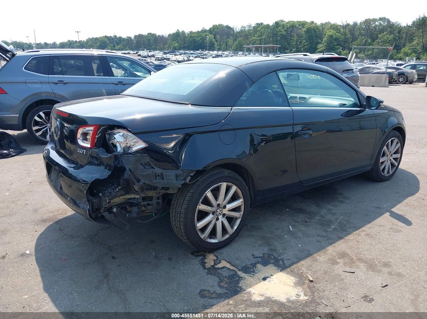 2010 Volkswagen Eos VIN WVWBA7AH8AV010105 IAAI salvage auction — REAR END, Mv-907A (New York), sold $400 on 2026-08-04 (photo 6)