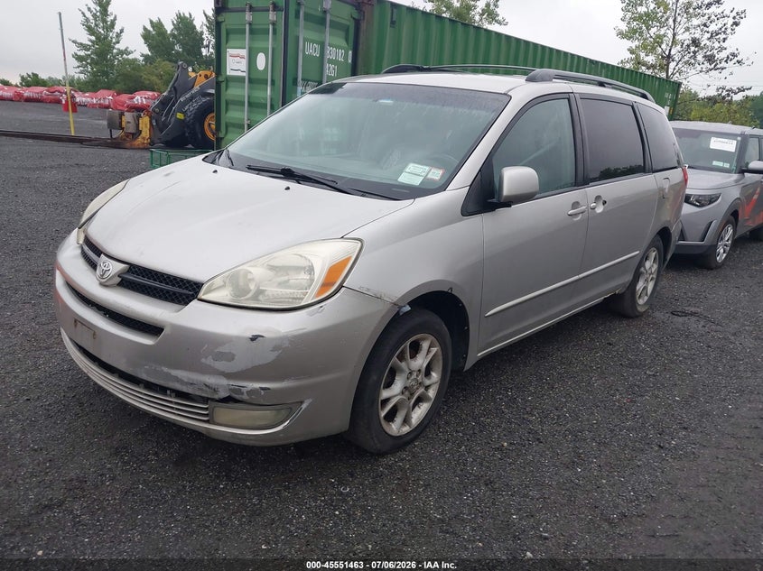 2004 Toyota Sienna VIN 5TDBA22C44S011420 IAAI salvage auction — NORMAL WEAR, Clear (New York), sold $600 on 2026-07-21 (photo 2)