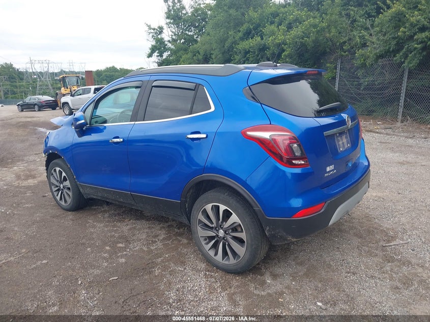 2018 Buick Encore VIN KL4CJFSB0JB640267 IAAI salvage auction — LEFT FRONT, Salvage (Pennsylvania), sold $425 on 2026-07-24 (photo 3)