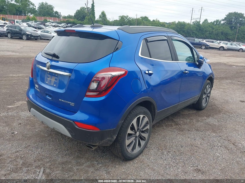 2018 Buick Encore VIN KL4CJFSB0JB640267 IAAI salvage auction — LEFT FRONT, Salvage (Pennsylvania), sold $425 on 2026-07-24 (photo 4)