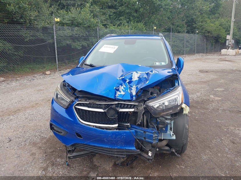 2018 Buick Encore VIN KL4CJFSB0JB640267 IAAI salvage auction — LEFT FRONT, Salvage (Pennsylvania), sold $425 on 2026-07-24 (photo 6)