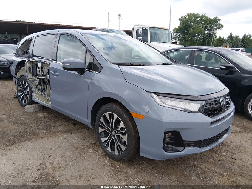 2026 Honda Odyssey VIN 5FNRL6H98TB048212 IAAI salvage auction — RIGHT SIDE, Salvage (Ohio), sold $17,600 on 2026-07-29 (photo 1)