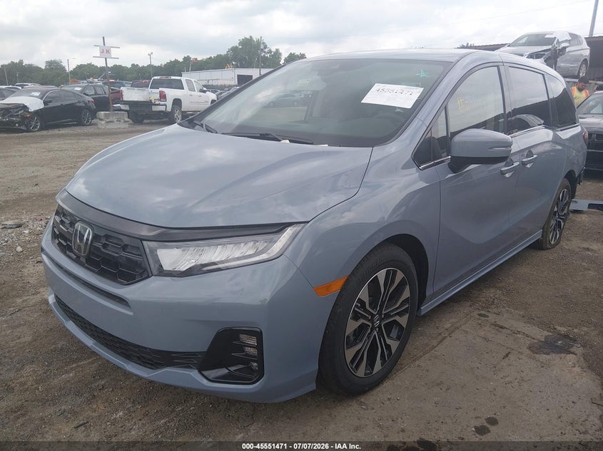 2026 Honda Odyssey VIN 5FNRL6H98TB048212 IAAI salvage auction — RIGHT SIDE, Salvage (Ohio), sold $17,600 on 2026-07-29 (photo 2)