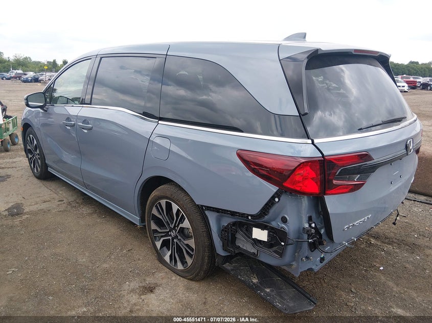 2026 Honda Odyssey VIN 5FNRL6H98TB048212 IAAI salvage auction — RIGHT SIDE, Salvage (Ohio), sold $17,600 on 2026-07-29 (photo 3)