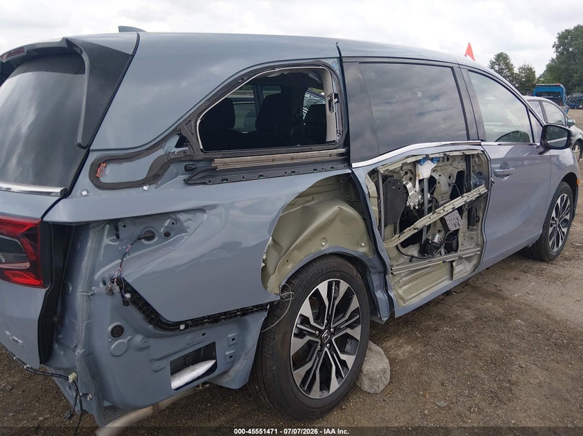 2026 Honda Odyssey VIN 5FNRL6H98TB048212 IAAI salvage auction — RIGHT SIDE, Salvage (Ohio), sold $17,600 on 2026-07-29 (photo 6)
