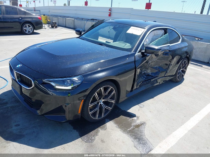 2022 BMW 2er VIN 3MW23CM04N8C47110 IAAI salvage auction — LEFT SIDE, Salvage (California), sold $8,000 on 2026-07-29 (photo 2)