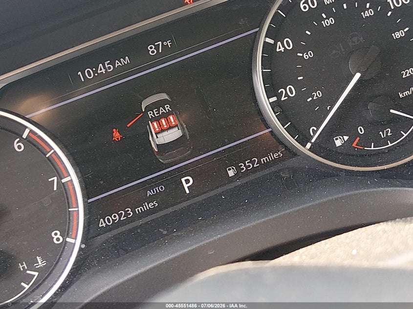 2025 Nissan Rogue VIN JN8BT3BBXSW160732 IAAI salvage auction — NORMAL WEAR, Enterprise Vehicles Clear Only (New Jersey), sold $15,150 on 2026-07-07 (photo 7)