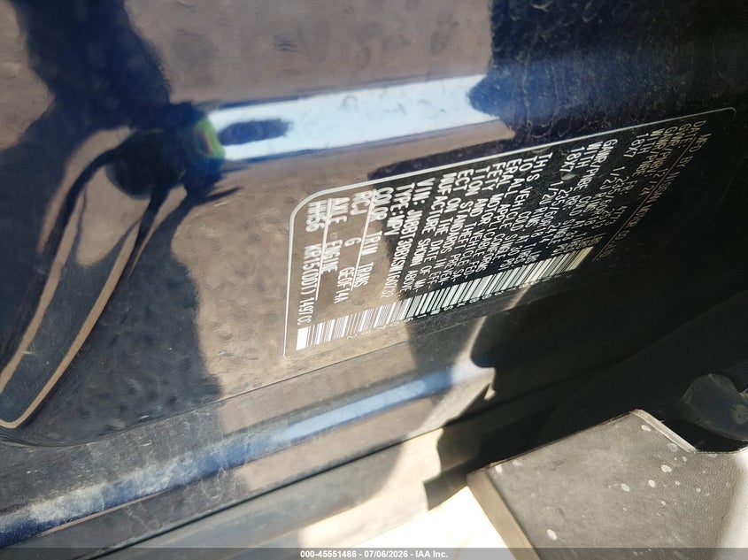 2025 Nissan Rogue VIN JN8BT3BBXSW160732 IAAI salvage auction — NORMAL WEAR, Enterprise Vehicles Clear Only (New Jersey), sold $15,150 on 2026-07-07 (photo 9)