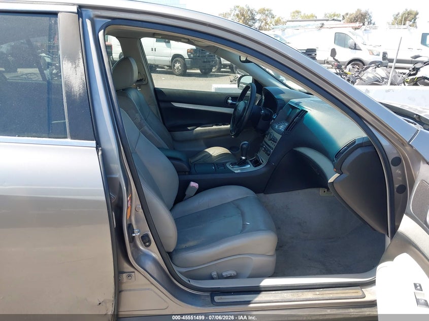 2007 Infiniti G35 VIN JNKBV61E07M717782 IAAI salvage auction — NORMAL WEAR, Salvage Title - Dealer (California), sold $525 on 2026-07-09 (photo 5)