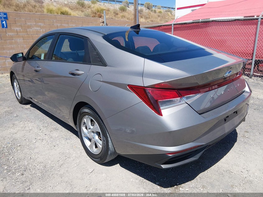 2023 Hyundai Elantra VIN KMHLL4AG1PU541743 IAAI salvage auction — SIDE, SF97 (California), sold $9,000 on 2026-08-25 (photo 3)