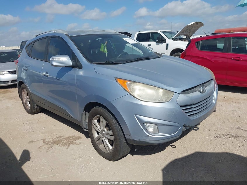 2013 Hyundai Tucson VIN KM8JU3AC3DU647280 IAAI salvage auction — NORMAL WEAR, Original (Texas), sold $1,600 on 2026-07-20 (photo 1)