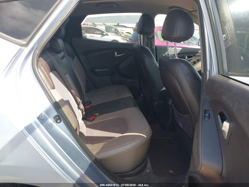 2013 Hyundai Tucson VIN KM8JU3AC3DU647280 IAAI salvage auction — NORMAL WEAR, Original (Texas), sold $1,600 on 2026-07-20 (photo 8)