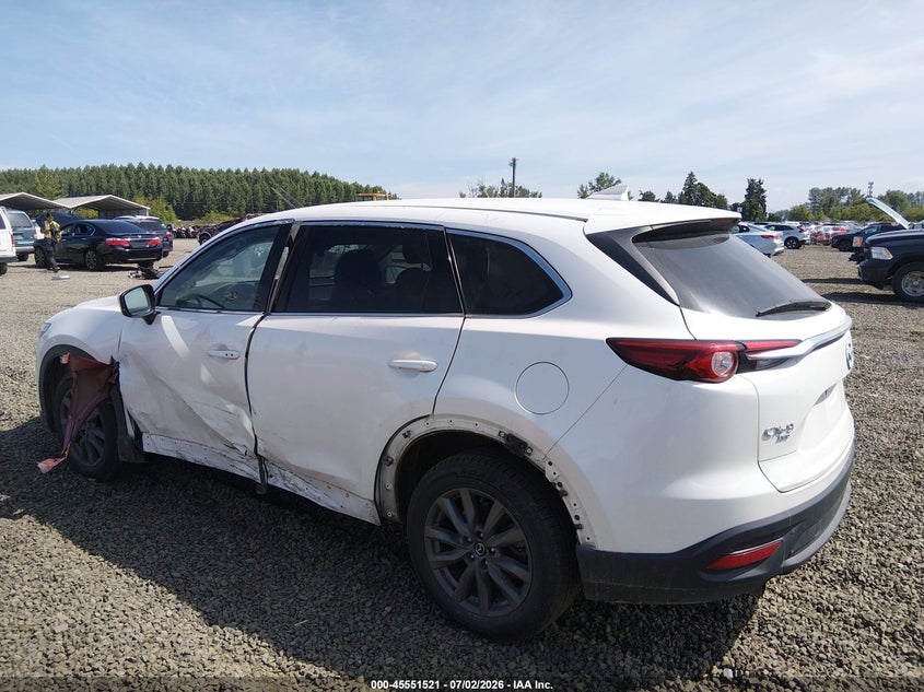 2022 Mazda Cx-9 VIN JM3TCBCY5N0605017 IAAI salvage auction — NORMAL WEAR, Salvage (Oregon), sold $4,025 on 2026-07-29 (photo 3)