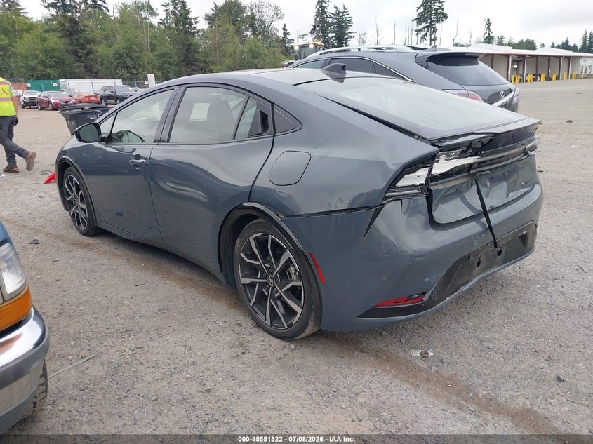 2024 Toyota Prius VIN JTDACACUXR3016072 IAAI salvage auction — REAR END, Bill Of Sale (Washington), sold $15,950 on 2026-07-15 (photo 3)