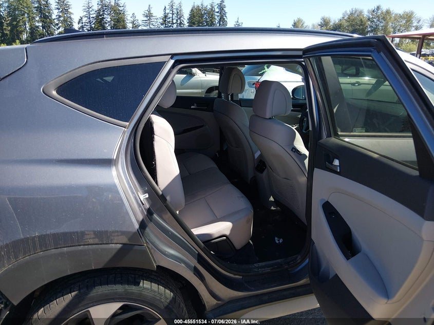 2018 Hyundai Tucson VIN KM8J3CA20JU744328 IAAI salvage auction — REAR END, Bill Of Sale (Washington), sold $225 on 2026-07-29 (photo 8)