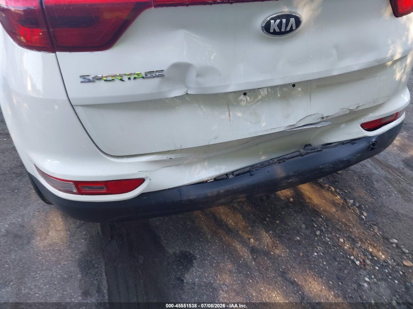 2019 Kia Sportage VIN KNDPMCAC3K7574583 IAAI salvage auction — REAR END, Mv-907A (New York), sold $2,250 on 2026-07-14 (photo 6)