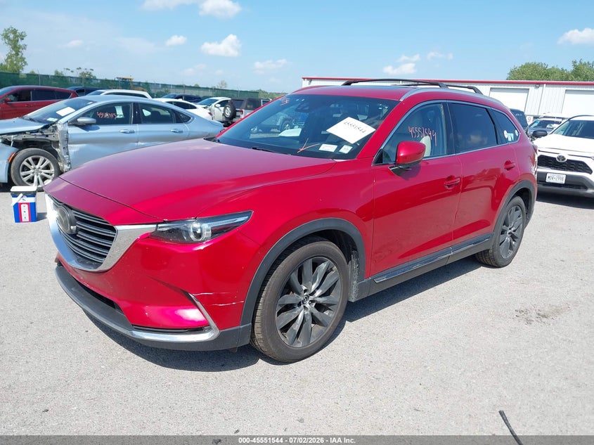 2016 Mazda Cx-9 VIN JM3TCBDY9G0110305 IAAI salvage auction — NORMAL WEAR, Clear (New York), sold $3,350 on 2026-07-14 (photo 2)