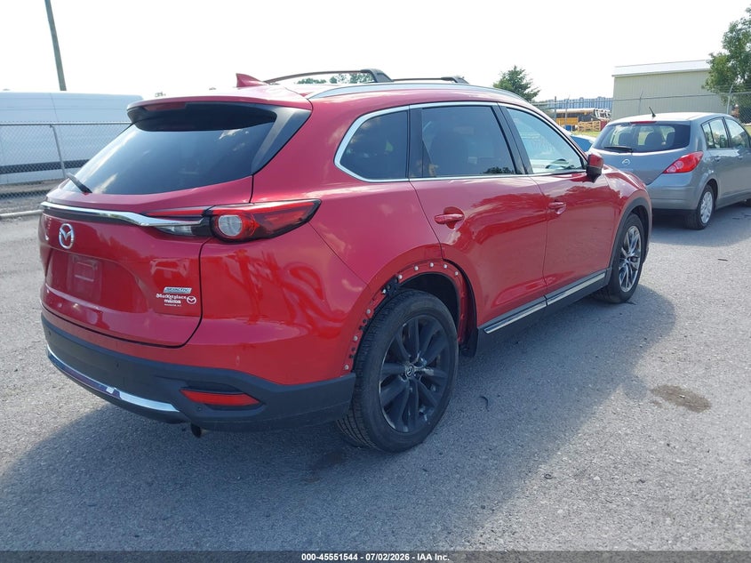 2016 Mazda Cx-9 VIN JM3TCBDY9G0110305 IAAI salvage auction — NORMAL WEAR, Clear (New York), sold $3,350 on 2026-07-14 (photo 4)