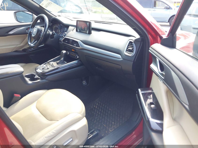 2016 Mazda Cx-9 VIN JM3TCBDY9G0110305 IAAI salvage auction — NORMAL WEAR, Clear (New York), sold $3,350 on 2026-07-14 (photo 5)