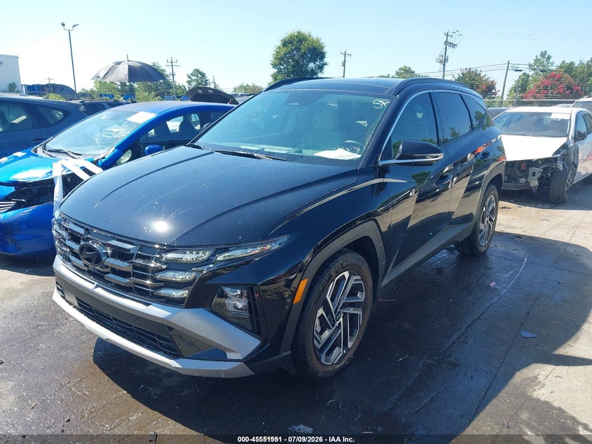 2026 Hyundai Tucson VIN KM8JEDD10TU417918 IAAI salvage auction — RIGHT FRONT, Salvage (North Carolina), sold $14,500 on 2026-07-29 (photo 2)