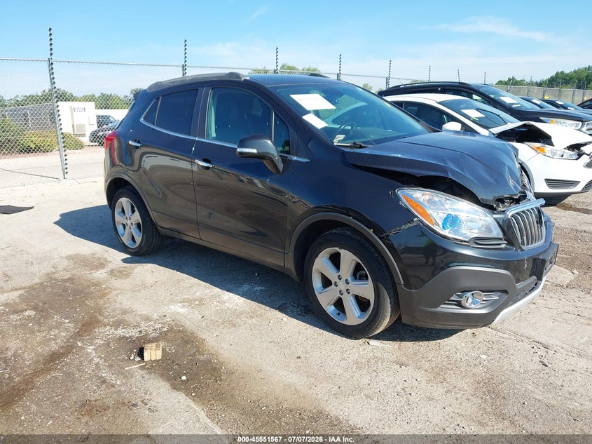2015 Buick Encore VIN KL4CJFSB2FB265361 IAAI salvage auction — FRONT END, Clear (Wisconsin), sold $1,000 on 2026-07-21 (photo 1)