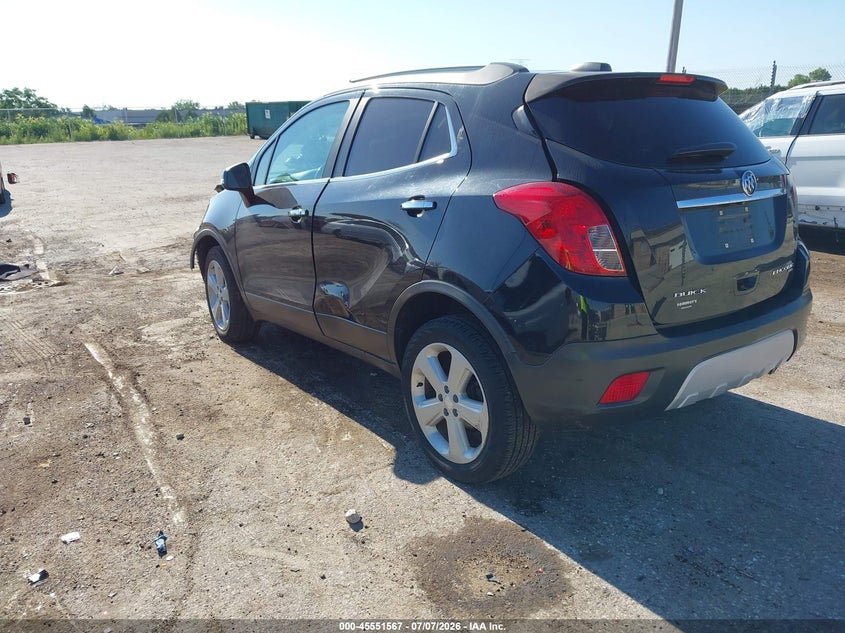 2015 Buick Encore VIN KL4CJFSB2FB265361 IAAI salvage auction — FRONT END, Clear (Wisconsin), sold $1,000 on 2026-07-21 (photo 3)