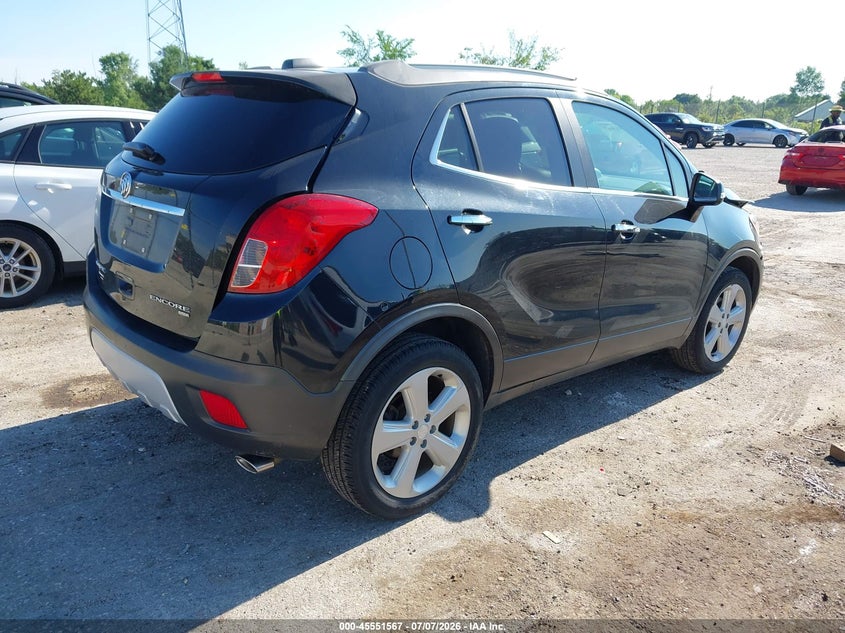 2015 Buick Encore VIN KL4CJFSB2FB265361 IAAI salvage auction — FRONT END, Clear (Wisconsin), sold $1,000 on 2026-07-21 (photo 4)