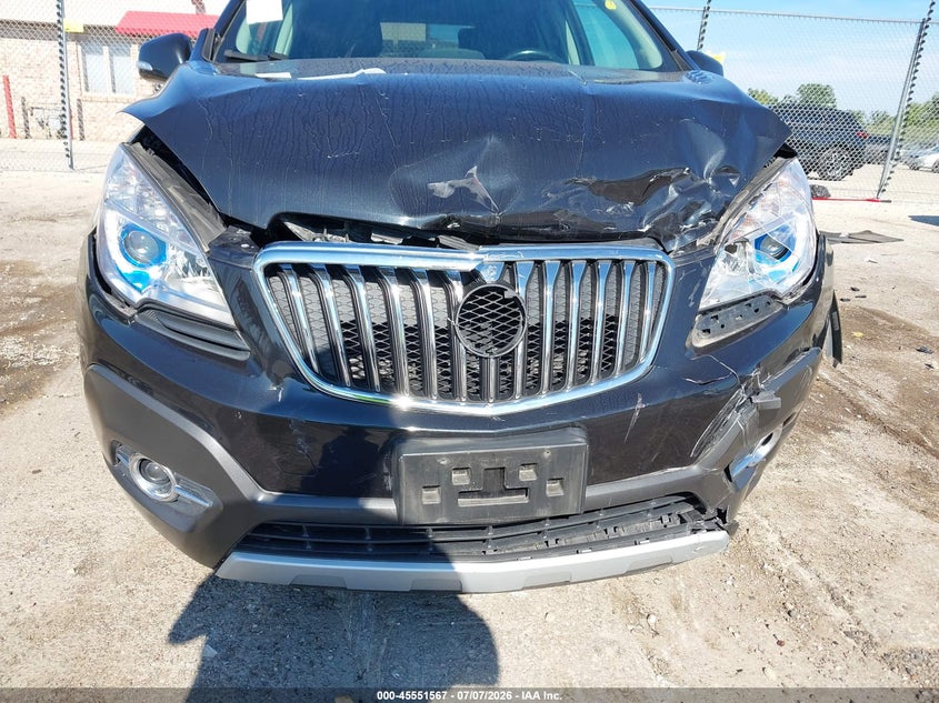 2015 Buick Encore VIN KL4CJFSB2FB265361 IAAI salvage auction — FRONT END, Clear (Wisconsin), sold $1,000 on 2026-07-21 (photo 6)