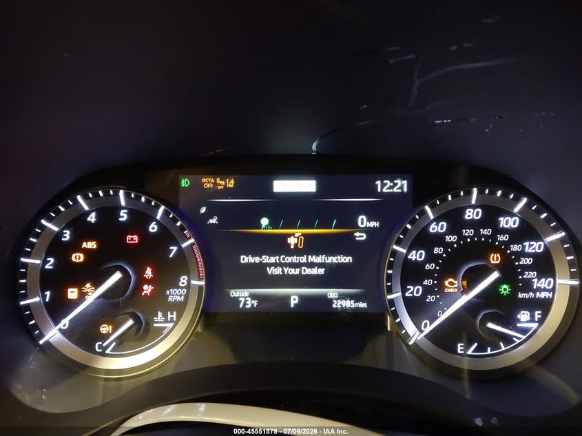 2022 Toyota Highlander VIN 5TDHZRBHXNS175120 IAAI salvage auction — RIGHT SIDE, Salvage Title, sold $16,800 on 2026-08-01 (photo 7)
