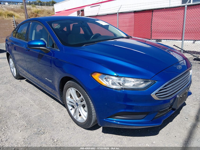 2018 Ford Fusion VIN 3FA6P0UU7JR261622 — IAAI salvage auction photo