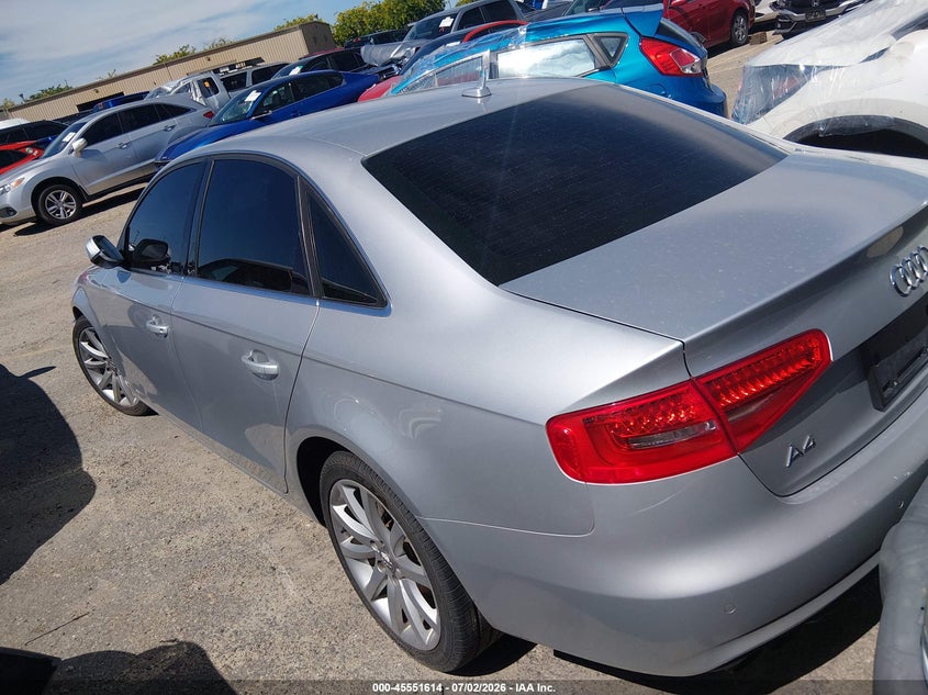 2013 Audi A4 VIN WAUFFAFL2DN004430 IAAI salvage auction — FRONT END, Salvage (Idaho), sold $1,000 on 2026-07-31 (photo 3)