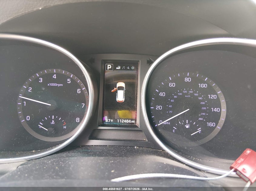 2019 Hyundai Santa fe VIN KM8SN4HF7KU298872 IAAI salvage auction — FRONT END, Salvage (Louisiana), sold $2,150 on 2026-07-19 (photo 7)