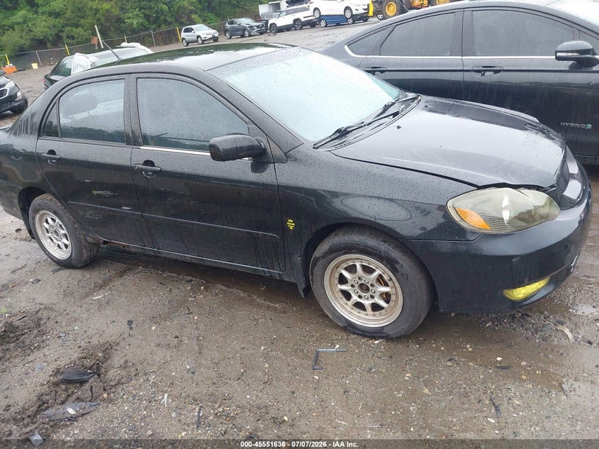 2004 Toyota Corolla VIN JTDBR32E142043409 IAAI salvage auction — NORMAL WEAR, Clear (Massachusetts), sold $575 on 2026-07-28 (photo 1)