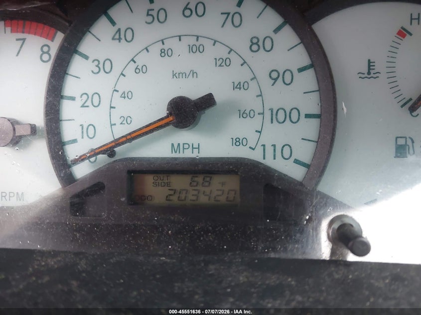 2004 Toyota Corolla VIN JTDBR32E142043409 IAAI salvage auction — NORMAL WEAR, Clear (Massachusetts), sold $575 on 2026-07-28 (photo 7)