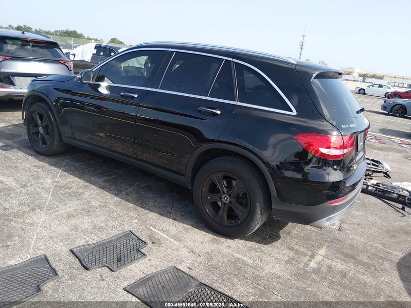 2018 Mercedes-benz Glc VIN WDC0G4KB9JV071715 IAAI salvage auction — FRONT END, Wait Title, sold $7,100 on 2026-08-12 (photo 3)