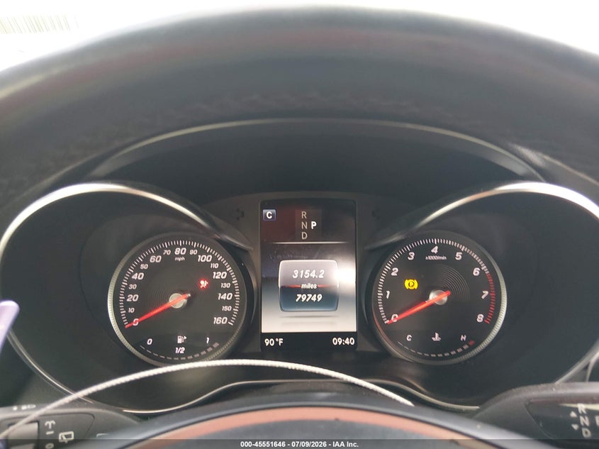2018 Mercedes-benz Glc VIN WDC0G4KB9JV071715 IAAI salvage auction — FRONT END, Wait Title, sold $7,100 on 2026-08-12 (photo 7)