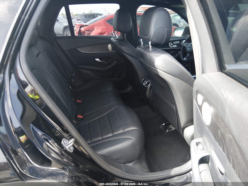 2018 Mercedes-benz Glc VIN WDC0G4KB9JV071715 IAAI salvage auction — FRONT END, Wait Title, sold $7,100 on 2026-08-12 (photo 8)