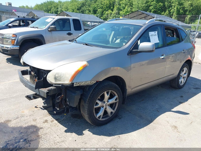 2009 Nissan Rogue VIN JN8AS58V09W161068 IAAI salvage auction — FRONT END, Salvage (Connecticut), sold $400 on 2026-07-23 (photo 2)