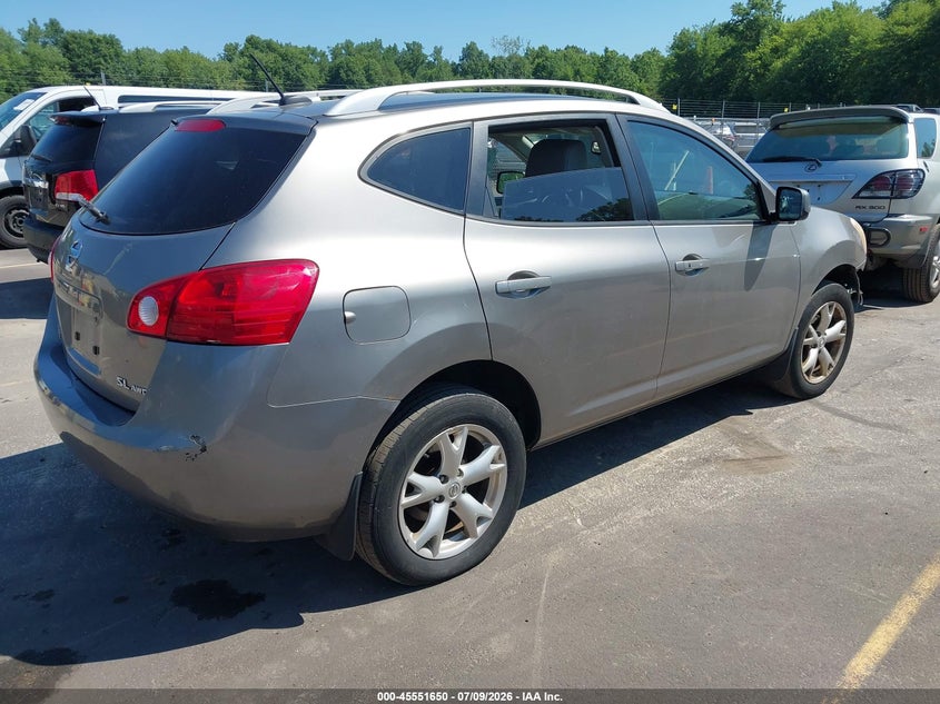 2009 Nissan Rogue VIN JN8AS58V09W161068 IAAI salvage auction — FRONT END, Salvage (Connecticut), sold $400 on 2026-07-23 (photo 4)