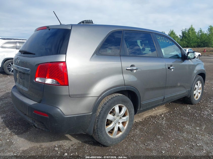 2012 Kia Sorento VIN 5XYKT3A61CG301315 IAAI salvage auction — NORMAL WEAR, Clear (New York), sold $1,175 on 2026-07-16 (photo 4)