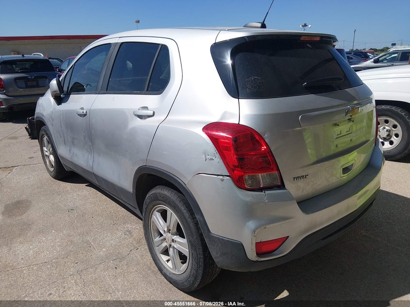 2020 Chevrolet Trax VIN KL7CJKSB8LB039607 IAAI salvage auction — NORMAL WEAR, Clear (Montana), sold $725 on 2026-07-27 (photo 3)