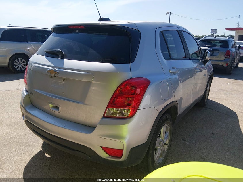 2020 Chevrolet Trax VIN KL7CJKSB8LB039607 IAAI salvage auction — NORMAL WEAR, Clear (Montana), sold $725 on 2026-07-27 (photo 4)