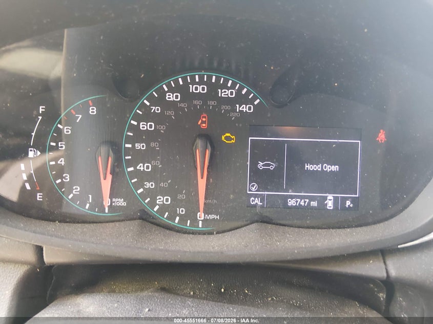 2020 Chevrolet Trax VIN KL7CJKSB8LB039607 IAAI salvage auction — NORMAL WEAR, Clear (Montana), sold $725 on 2026-07-27 (photo 7)