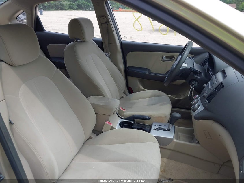 2007 Hyundai Elantra VIN KMHDU46D37U162548 IAAI salvage auction — HAIL, Junk Bill Of Sale Mv2459 (Wisconsin), sold $175 on 2026-07-15 (photo 5)