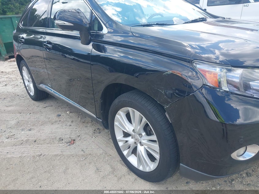 2012 Lexus Rx 450h VIN JTJBC1BA3C2047265 IAAI salvage auction — LEFT & RIGHT, Clear (Georgia), sold $3,500 on 2026-07-25 (photo 6)