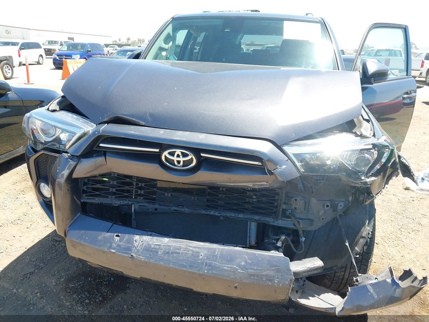 2020 Toyota 4runner VIN JTEZU5JR9L5218561 IAAI salvage auction — FRONT END, Salvage Title, sold $7,400 on 2026-07-29 (photo 6)