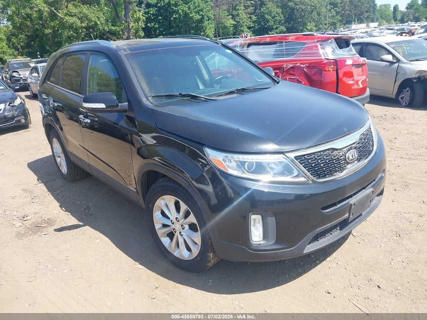 2014 Kia Sorento VIN 5XYKUDA76EG459017 IAAI salvage auction — NORMAL WEAR, Clear (New York), sold $1,300 on 2026-07-28 (photo 1)